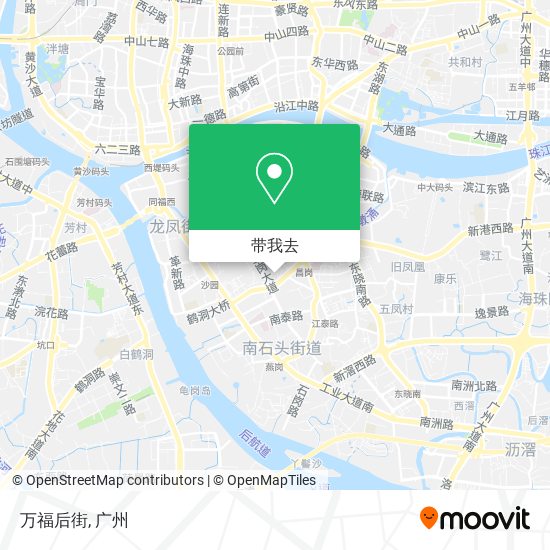 万福后街地图