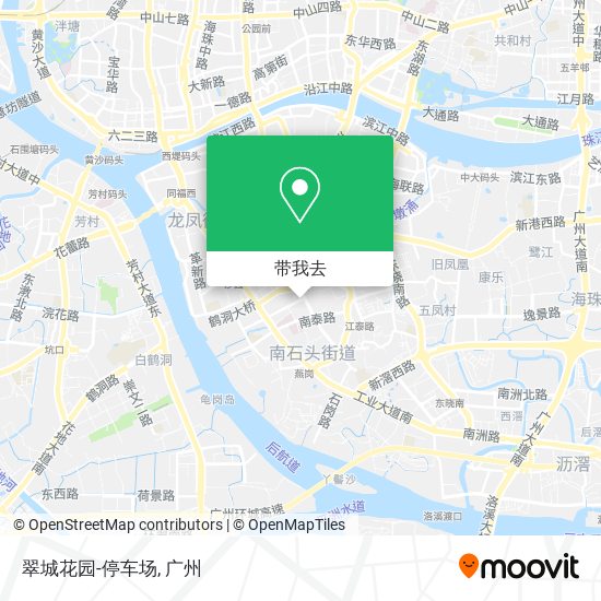 翠城花园-停车场地图