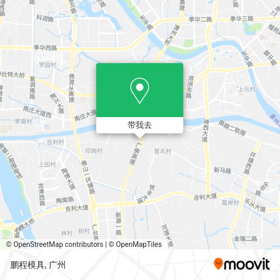 鹏程模具地图