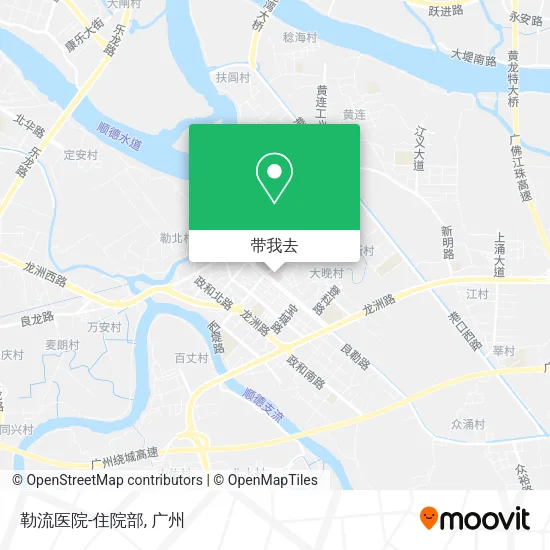 勒流医院-住院部地图