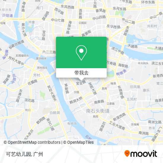 可艺幼儿园地图