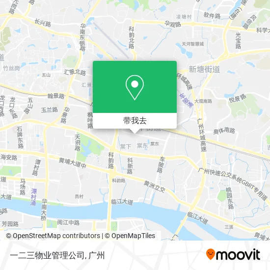 一二三物业管理公司地图