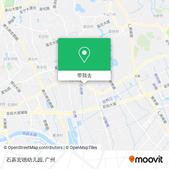 石碁宏德幼儿园地图