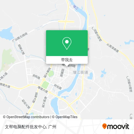 文帮电脑配件批发中心地图