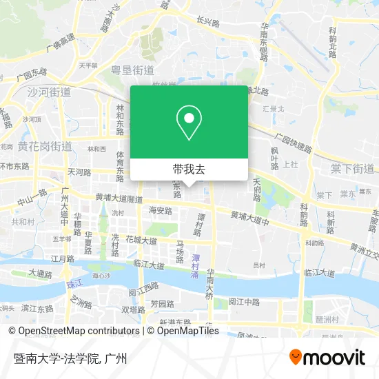 暨南大学-法学院地图