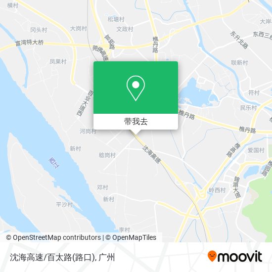 沈海高速/百太路(路口)地图