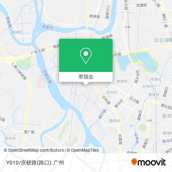 Y010/庆槎路(路口)地图