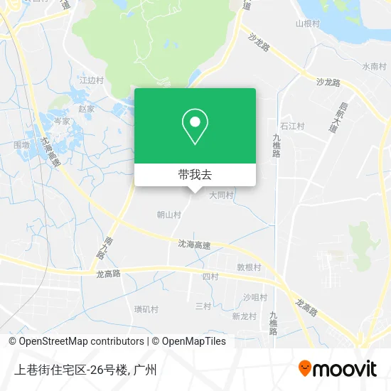 上巷街住宅区-26号楼地图