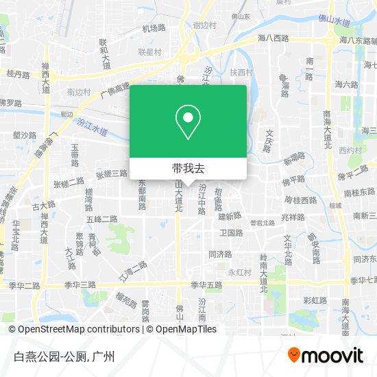 白燕公园-公厕地图