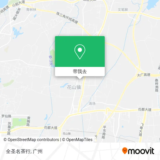 全圣名茶行地图