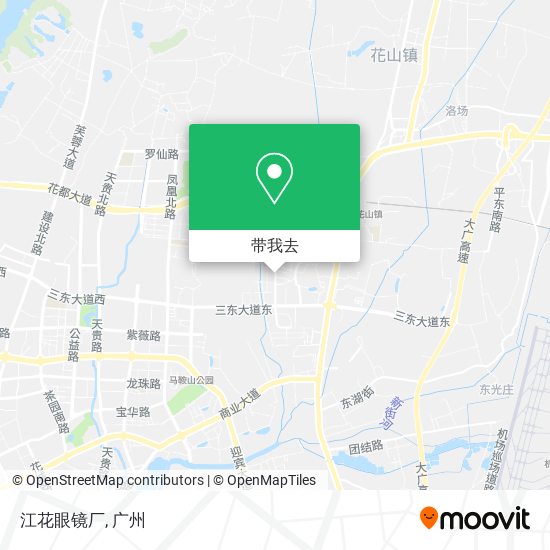 江花眼镜厂地图