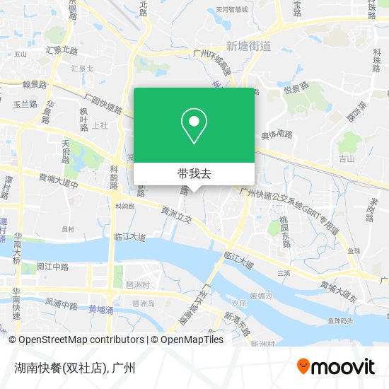 湖南快餐(双社店)地图