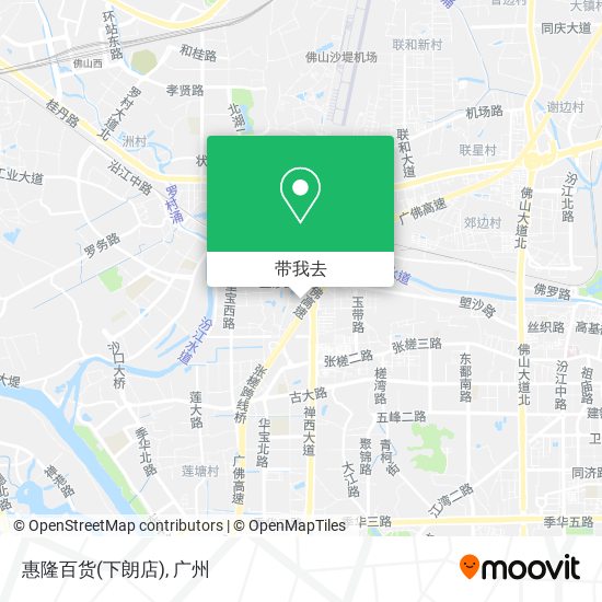 惠隆百货(下朗店)地图