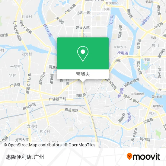惠隆便利店地图