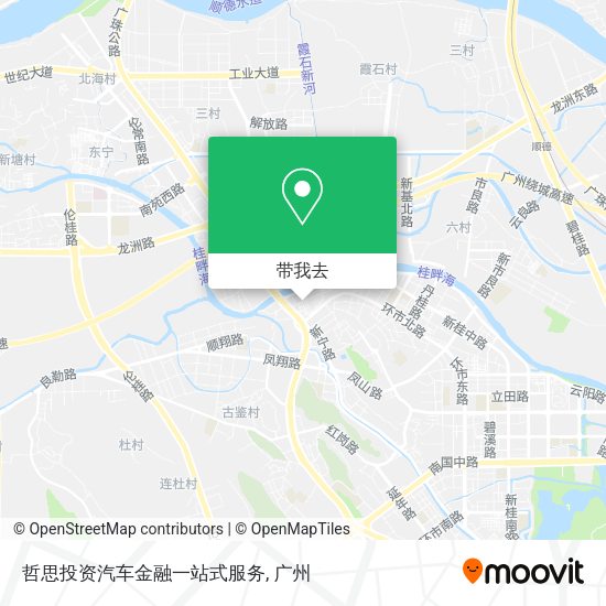 哲思投资汽车金融一站式服务地图