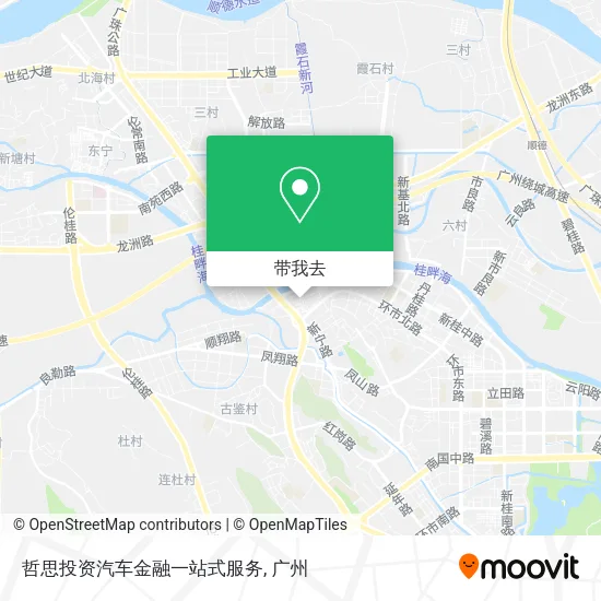 哲思投资汽车金融一站式服务地图