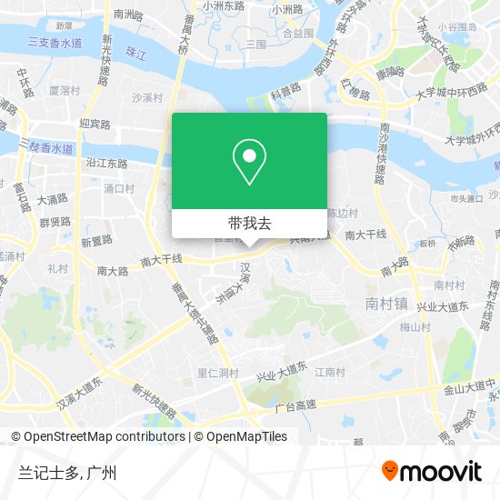 兰记士多地图