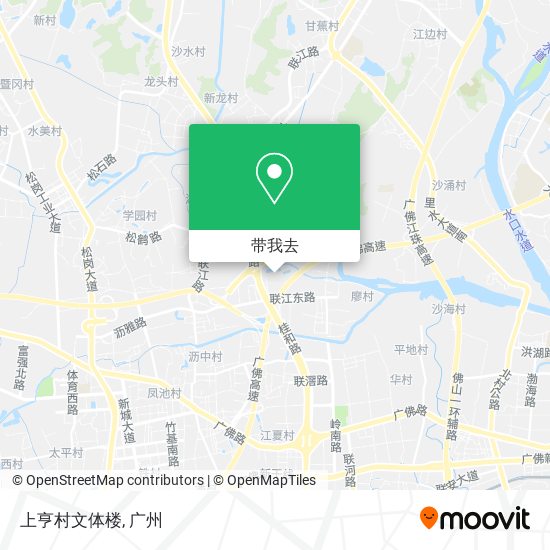 上亨村文体楼地图
