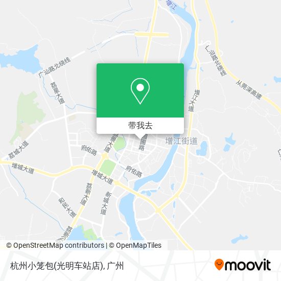 杭州小笼包(光明车站店)地图