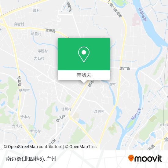 南边街(北四巷5)地图