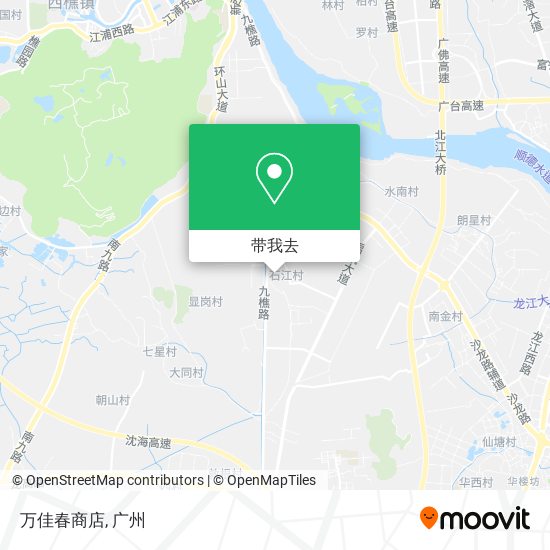 万佳春商店地图