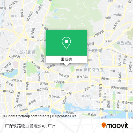 广深铁路物业管理公司地图