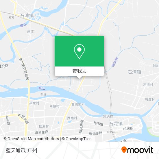 蓝天通讯地图
