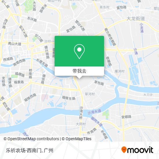 乐祈农场-西南门地图