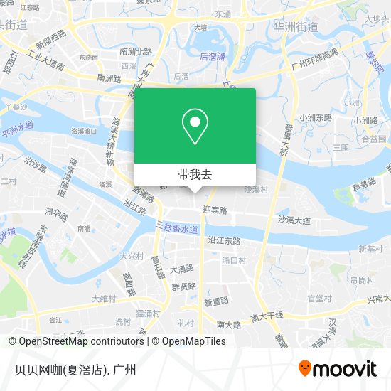 贝贝网咖(夏滘店)地图
