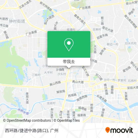 西环路/捷进中路(路口)地图