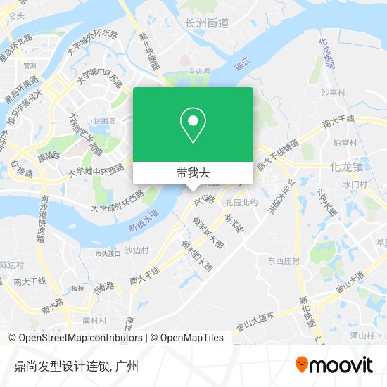 鼎尚发型设计连锁地图