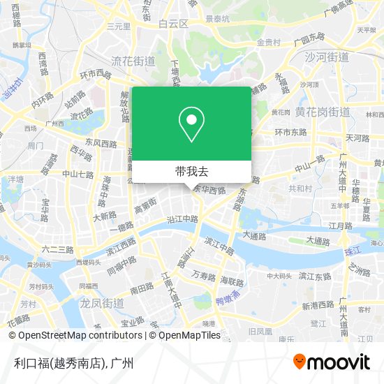 利口福(越秀南店)地图
