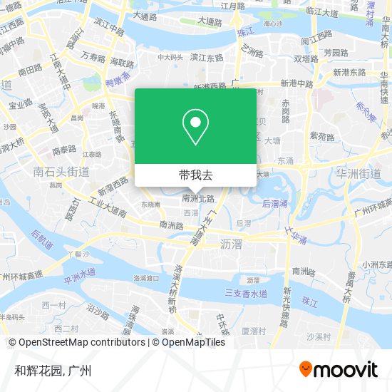 和辉花园地图