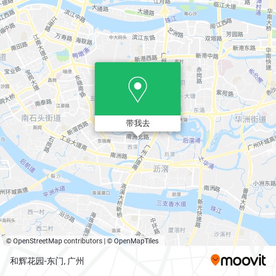 和辉花园-东门地图
