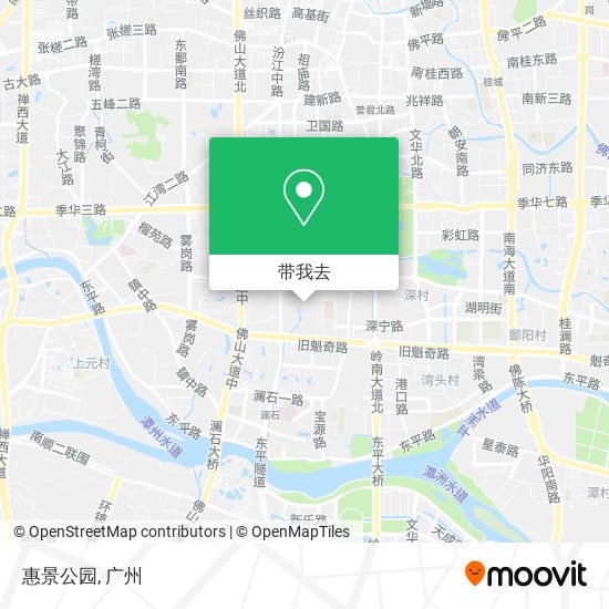 惠景公园地图