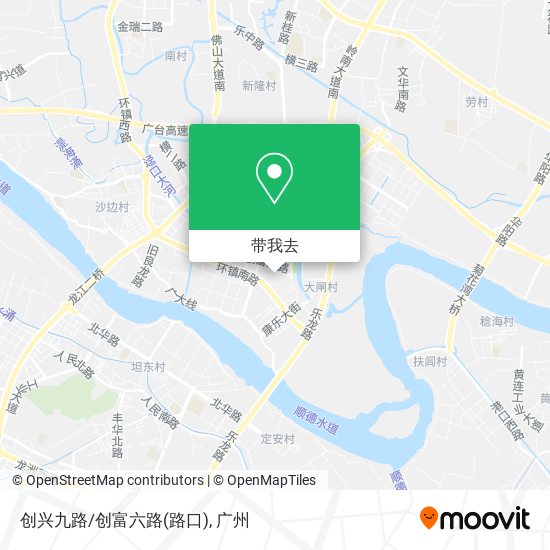 创兴九路/创富六路(路口)地图