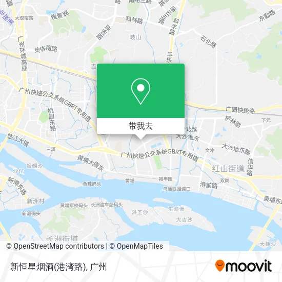 新恒星烟酒(港湾路)地图