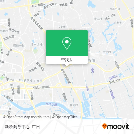 新桥商务中心地图