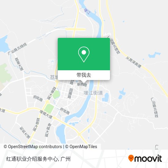 红通职业介绍服务中心地图