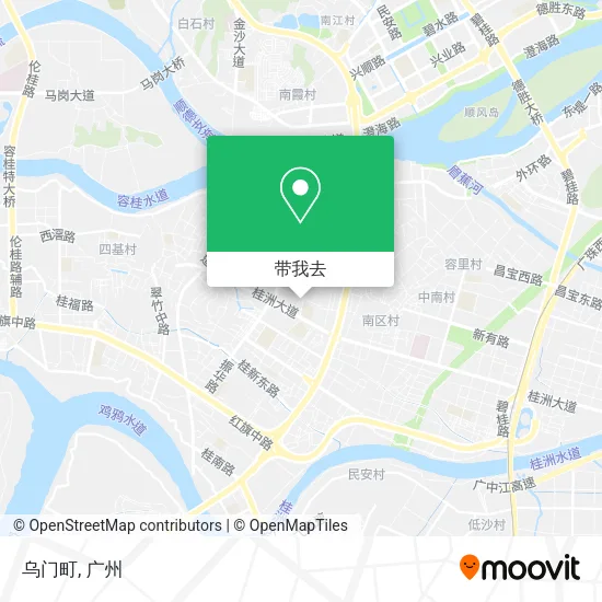 乌门町地图