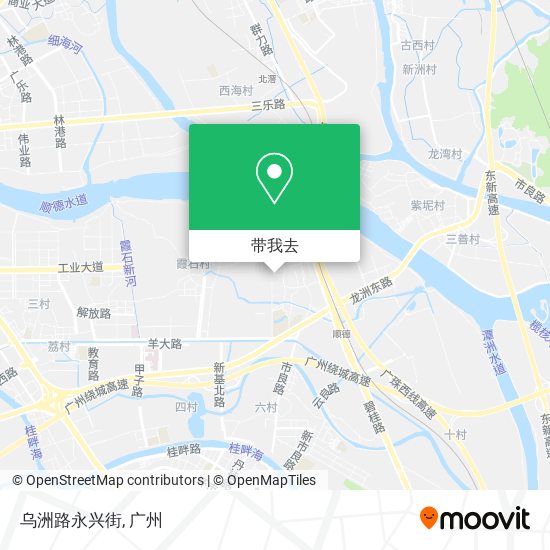 乌洲路永兴街地图