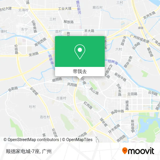顺德家电城-7座地图