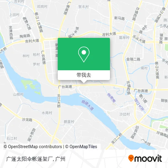 广篷太阳伞帐篷架厂地图
