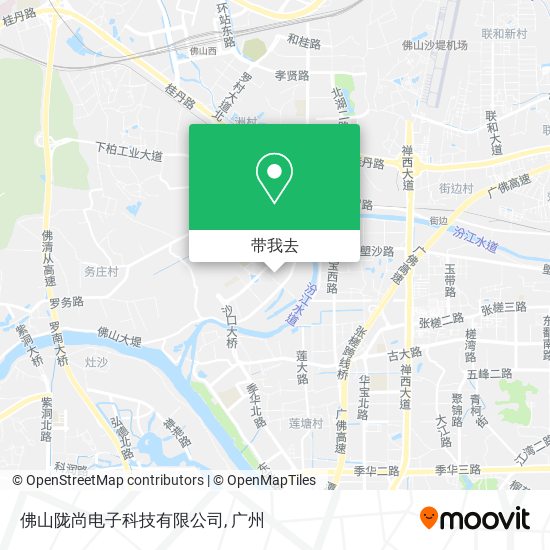 佛山陇尚电子科技有限公司地图