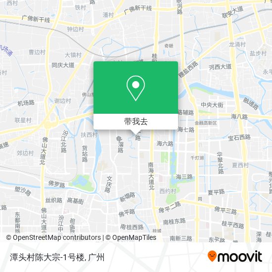 潭头村陈大宗-1号楼地图
