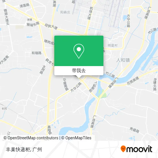 丰巢快递柜地图
