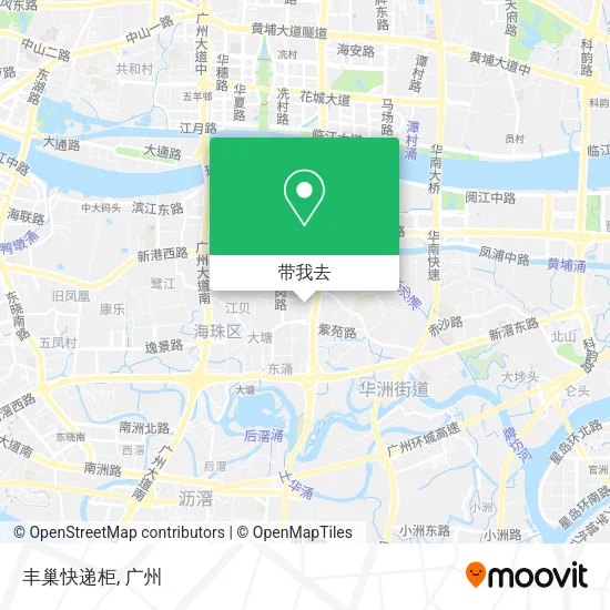 丰巢快递柜地图