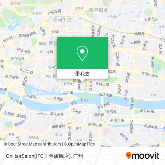 OnHairSalon(IFC国金旗舰店)地图