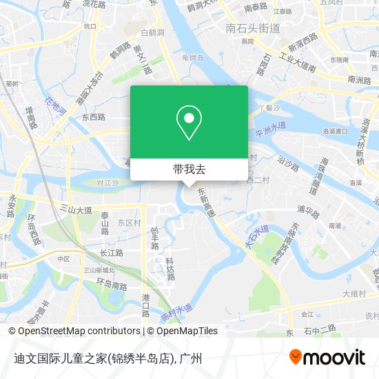 迪文国际儿童之家(锦绣半岛店)地图