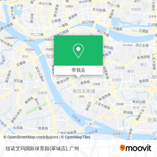 纽诺艾玛国际保育园(翠城店)地图